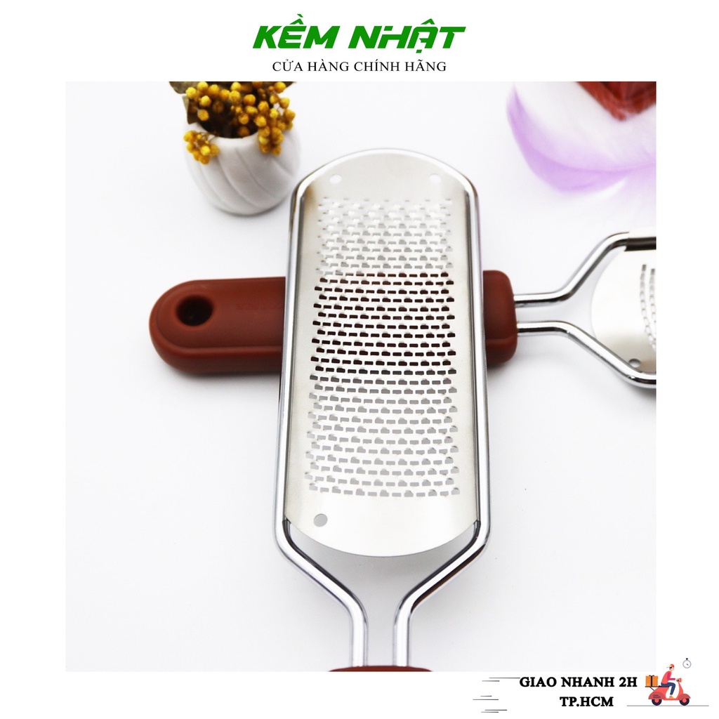 Dụng Cụ Chà Gót Chân Inox Có Thể Thay Được - Màu Ngẫu Nhiên