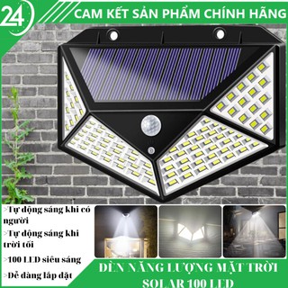 Đèn năng lượng mặt trời Solar 100 LED