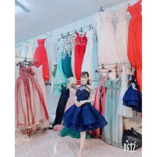 Váy ngắn tùng vi tính cao cấp