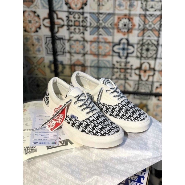 GIÀY VANS FOG FEAR OF GOD LÓT GÓT DA TRẮNG NAM NỮ
