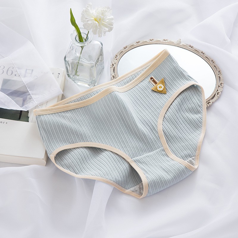 Quần lót cotton HAVANA gân tăm kháng khuẩn đính huy hiệu mã FLQ40 | BigBuy360 - bigbuy360.vn