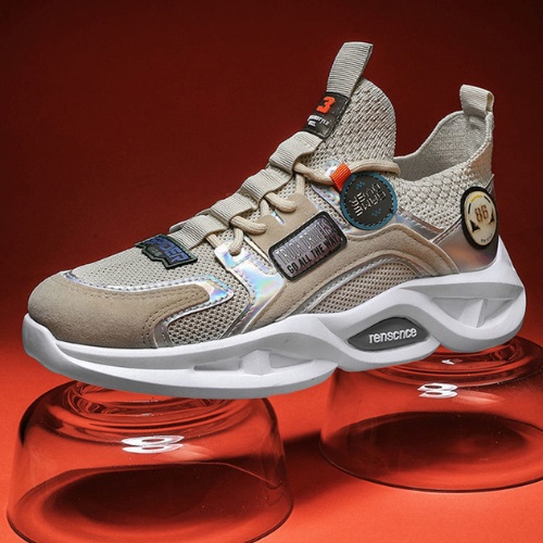 G38 Giày Thể Thao Thời Trang Nam Siêu Nhẹ Cổ Thấp Nâng Đế Hàn Quốc Bản Mới