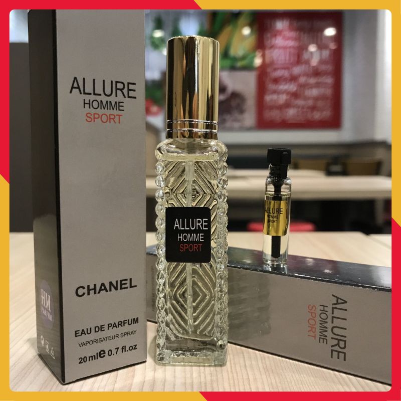 Nước Hoa mini, Nước Hoa AIIure Homme Sport 20ml 6D Hương Thơm Trẻ Trung Năng Động Thơm Lâu | BigBuy360 - bigbuy360.vn