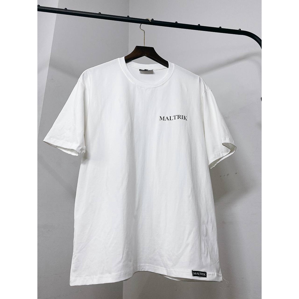 Áo phông nam nữ tay lỡ BIGSIZE áo thun basic chất cotton thoáng mát mềm mịn MALTRIK