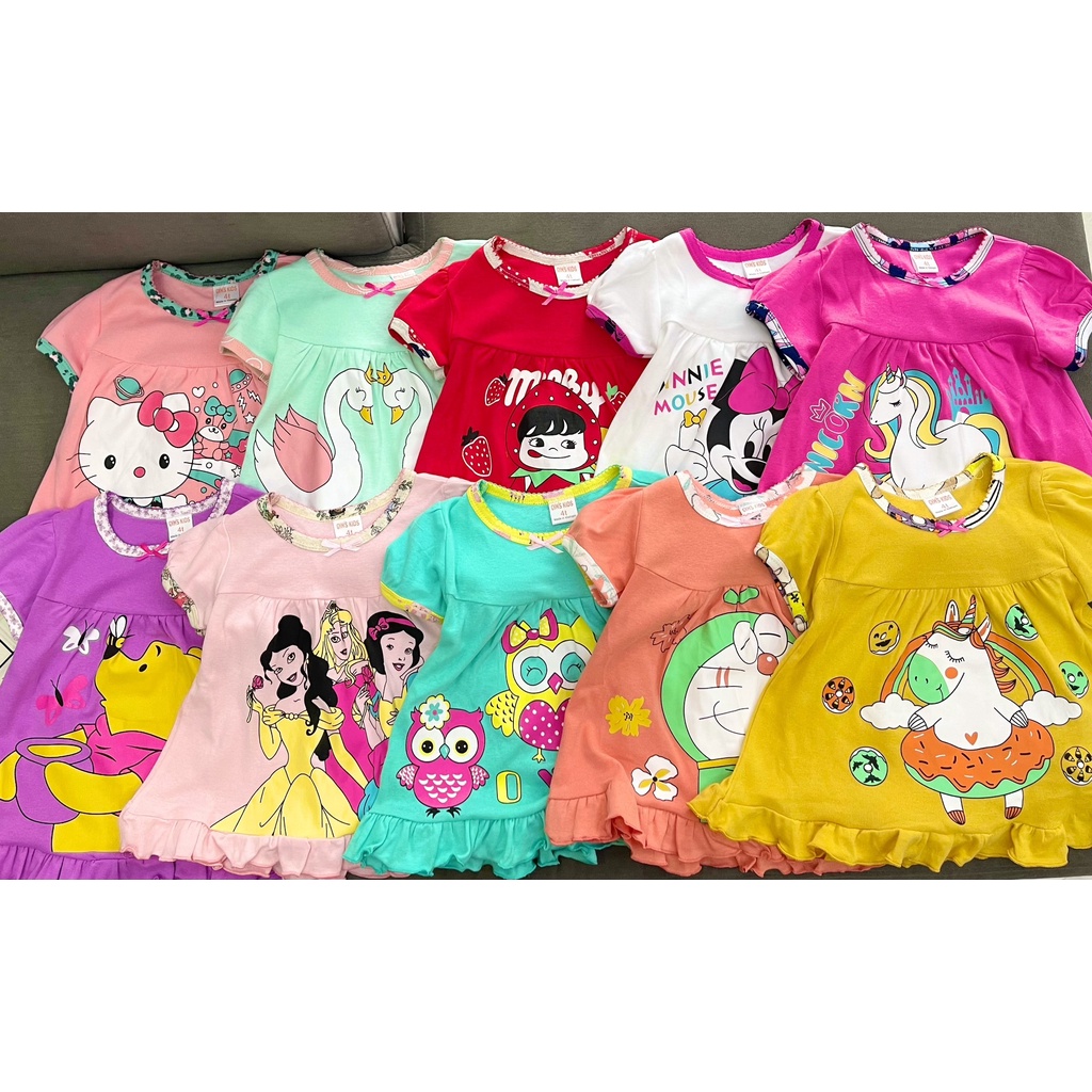 BỘ THUN LỬNG CHO BÉ GÁI IN HÌNH SIÊU DỄ THƯƠNG