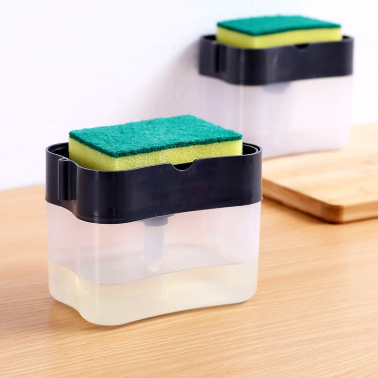 (Hàng Mới Về) Set 2 Hộp Đựng Xà Phòng Có Vòi Nhấn Tiện Dụng
