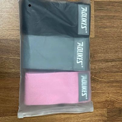 BỘ 3 DÂY Vải TẶNG TÚI LƯỚI + HDSD] Dây Kháng Lực Miniband Tập Mông Aolikes BDTM-1245