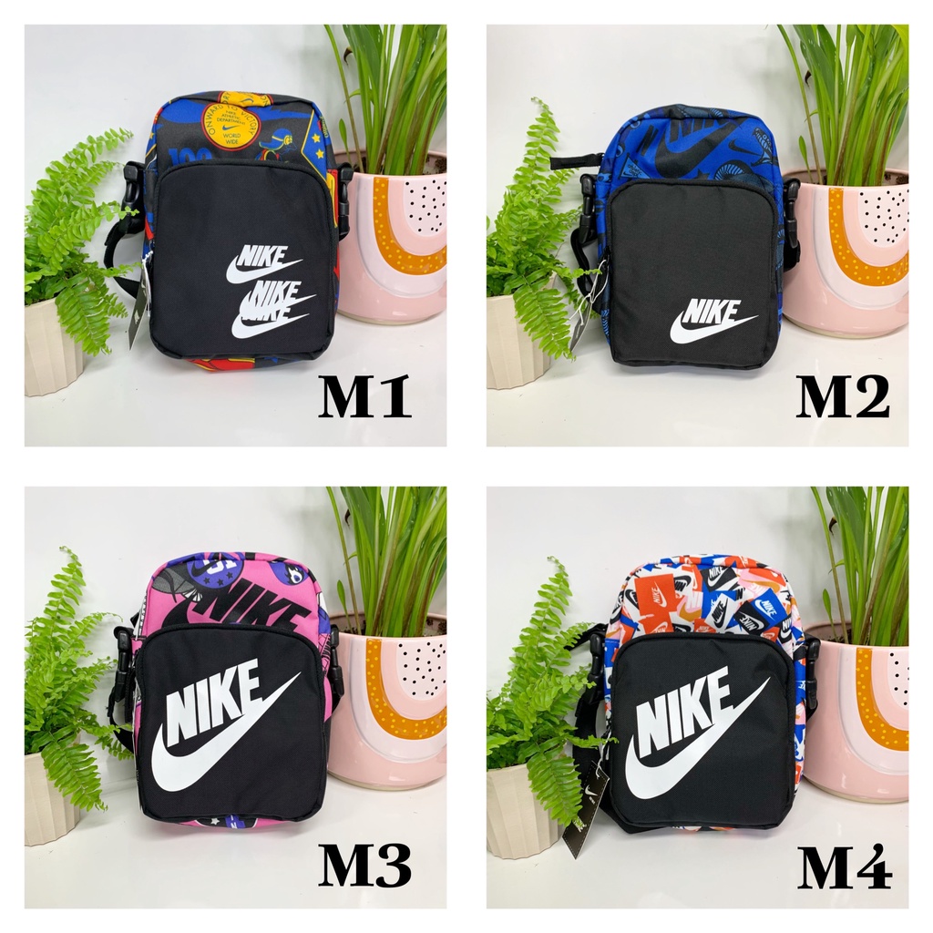 Túi Ni.Ke Đeo Chéo Màu Nổi Bật 4 Mẫu Lựa Chọn