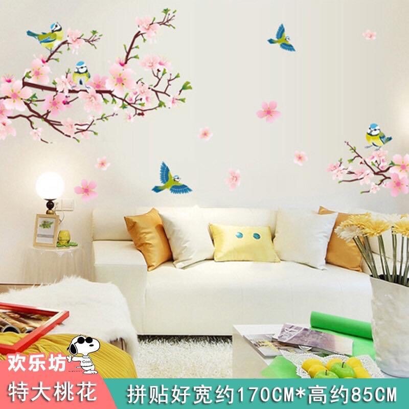🌸 Tổng hợp mẫu Decal hoa đào đón tết HOT nhất thị trường [GIÁ SỈ] - Tranh dán tết hoa đào đẹp và hot nhất thị trường | BigBuy360 - bigbuy360.vn