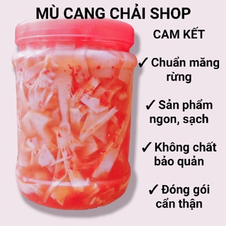 Măng ngâm tỏi ớt chua ngọt thơm ngon hộp 650g