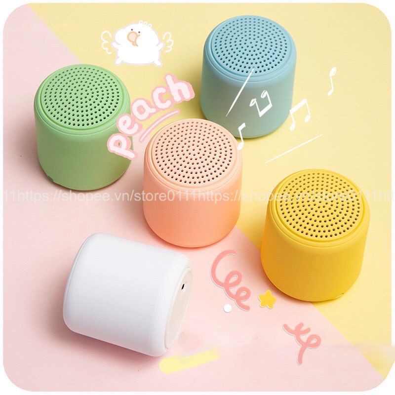 Loa di động Bluetooth Mini 3D BLT Không Dây - Âm Thanh Nổi Siêu Bass bỏ túi mang theo tiện lợi, màu sắc yêu thích