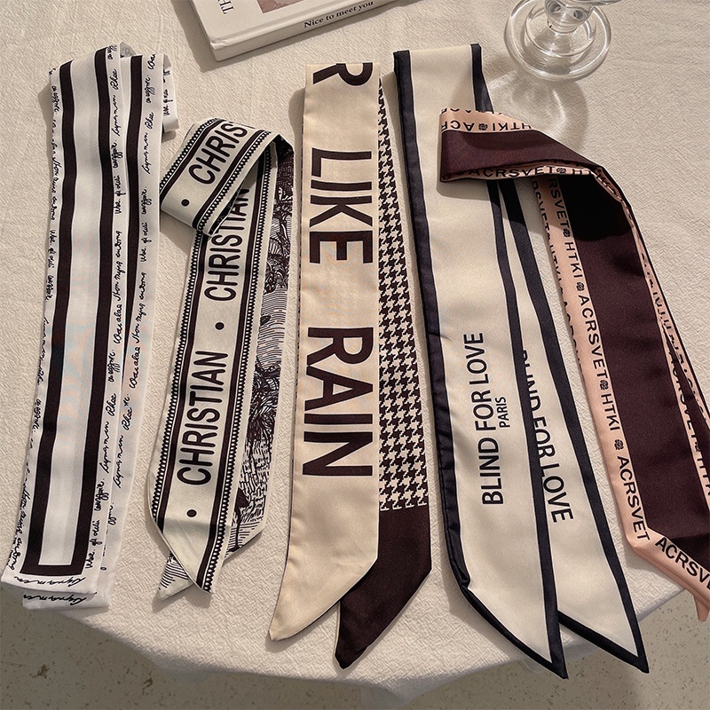 Dây Cột Tóc Nơ Bằng Lụa Thời Trang Hàn Quốc Cho Nữ