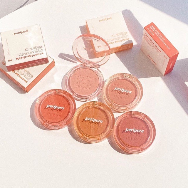 Phấn Má Periprra Pure Blushed Sunshine Cheek 4.2g