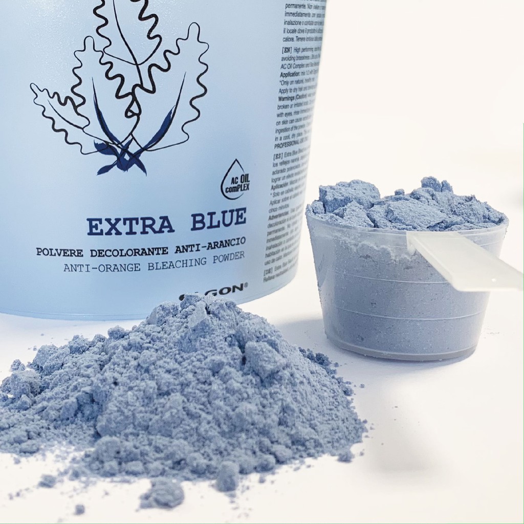 BỘT TẨY TÓC ELGON TĂNG CƯỜNG ÁNH SẮC XANH EXTRA BLUE 25G - 500G