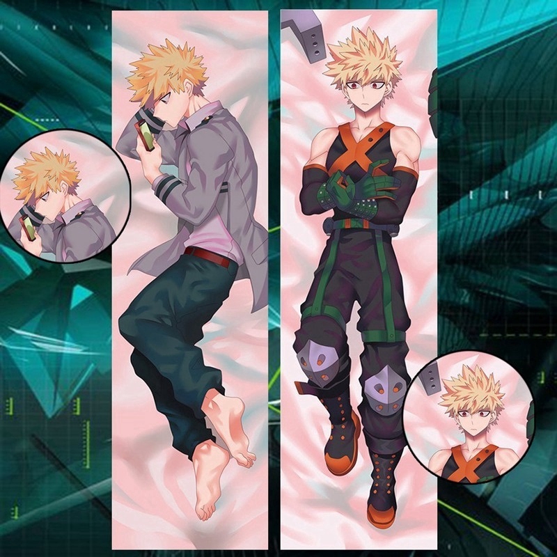 Vỏ Gối In Hình Nhân Vật Anime Học Viện Anh Hùng Zuku Midoriya