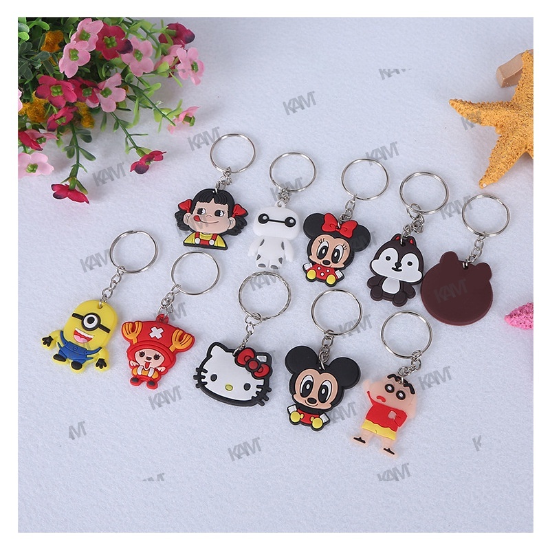 Móc Khóa Nhỏ Hình Nhân Vật Hoạt Hình Dễ Thương Tinh Tế Mua Hàng Miễn Phí