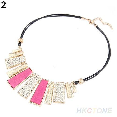Vòng cổ Giả Da ĐíNh Trang Trí NhiềU KiểU DáNg