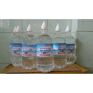 NƯỚC MUỐI SÚC MIỆNG NATRI CLORID 0,9% CHAI 1000ML