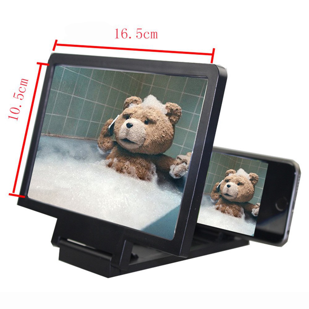 Giã đỡ kiêm màn hình khuếch đại 3D cho điện thoại