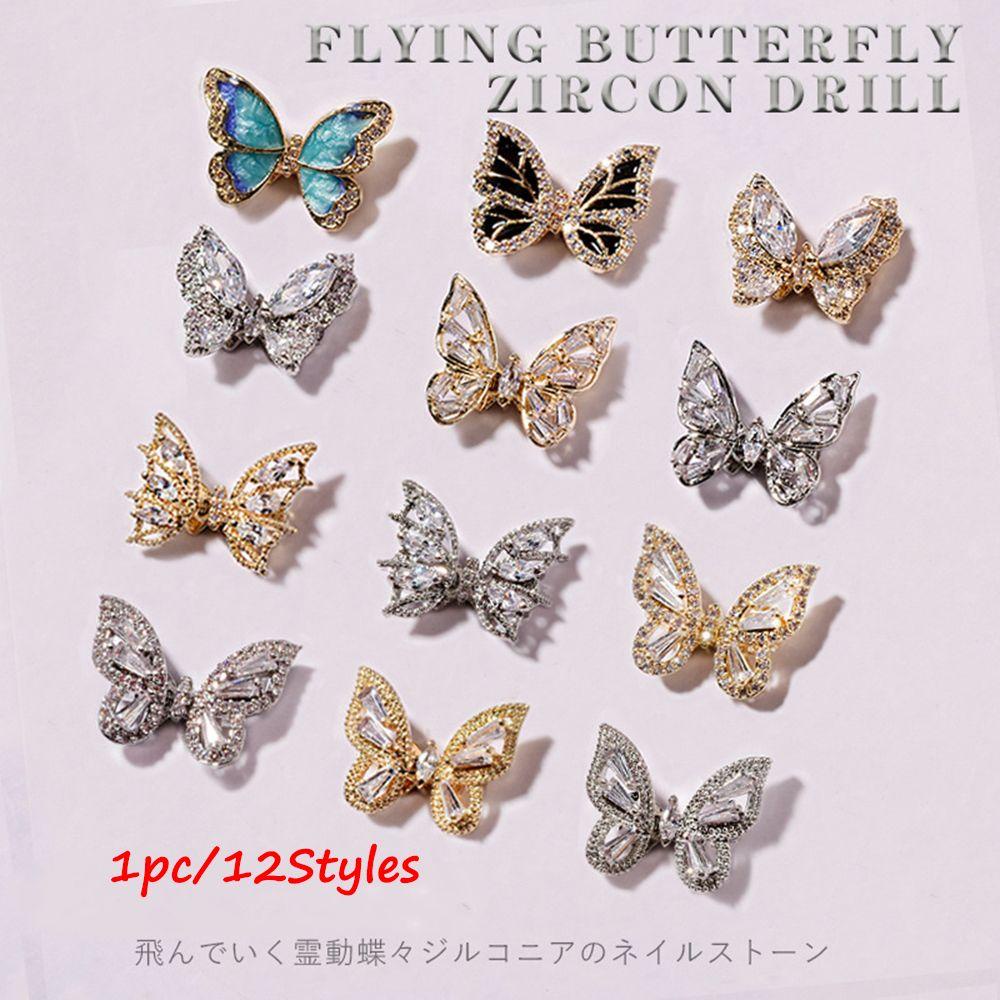 1 Cây Dũa Móng Tay EUCA|Phụ Kiện Trang Trí Móng Tay 3D Bằng Hợp Kim Xinh Xắn