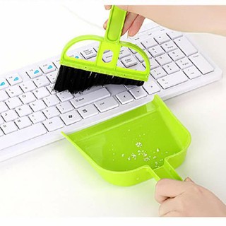 Bộ chổi quét bụi và ki hốt rác mini