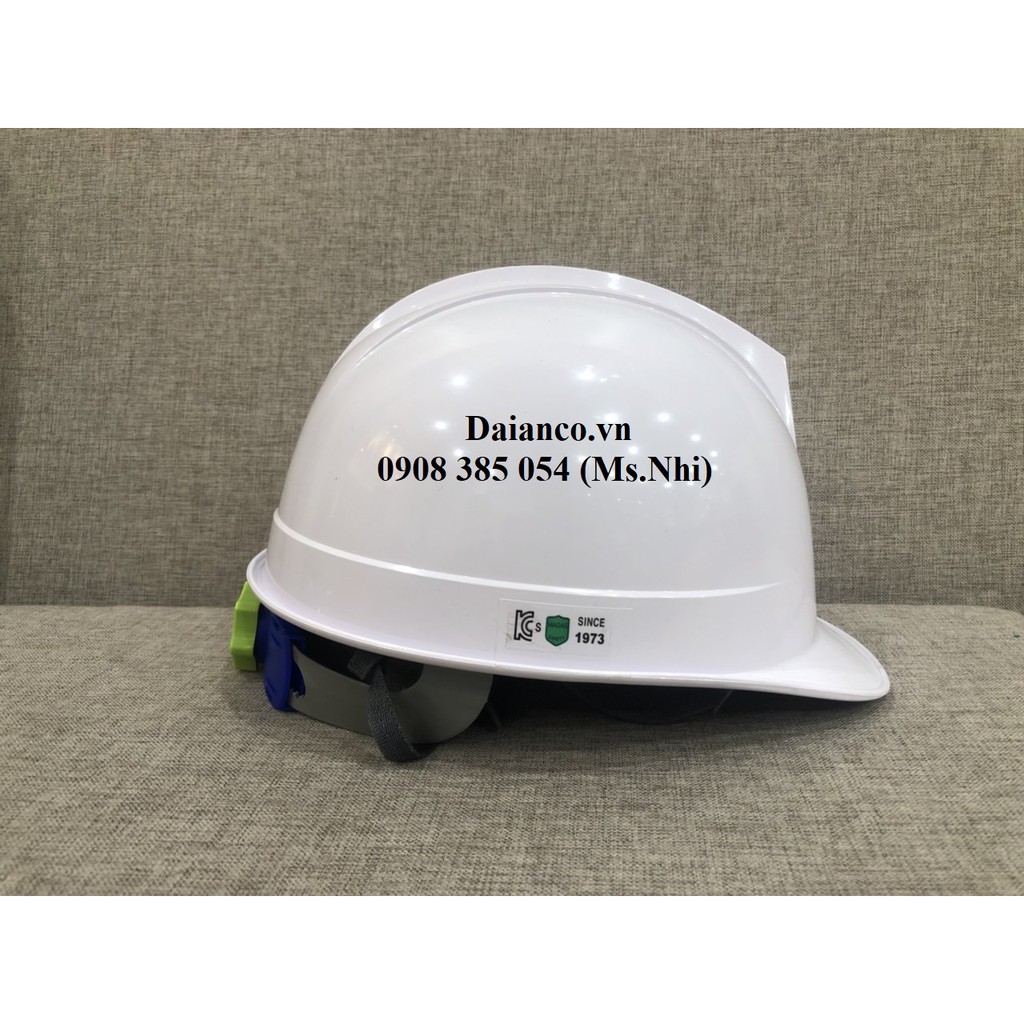 Nón Bảo Hộ Hàn Quốc Kukje 2 Màu Trắng, Vàng (Kèm Hình Thật)