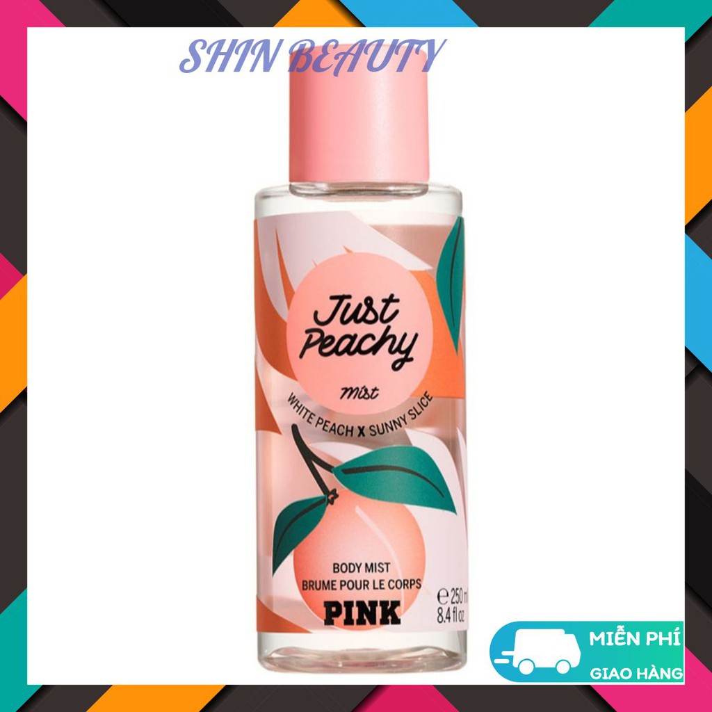 Body mist xịt thơm toàn thân Just Peachy