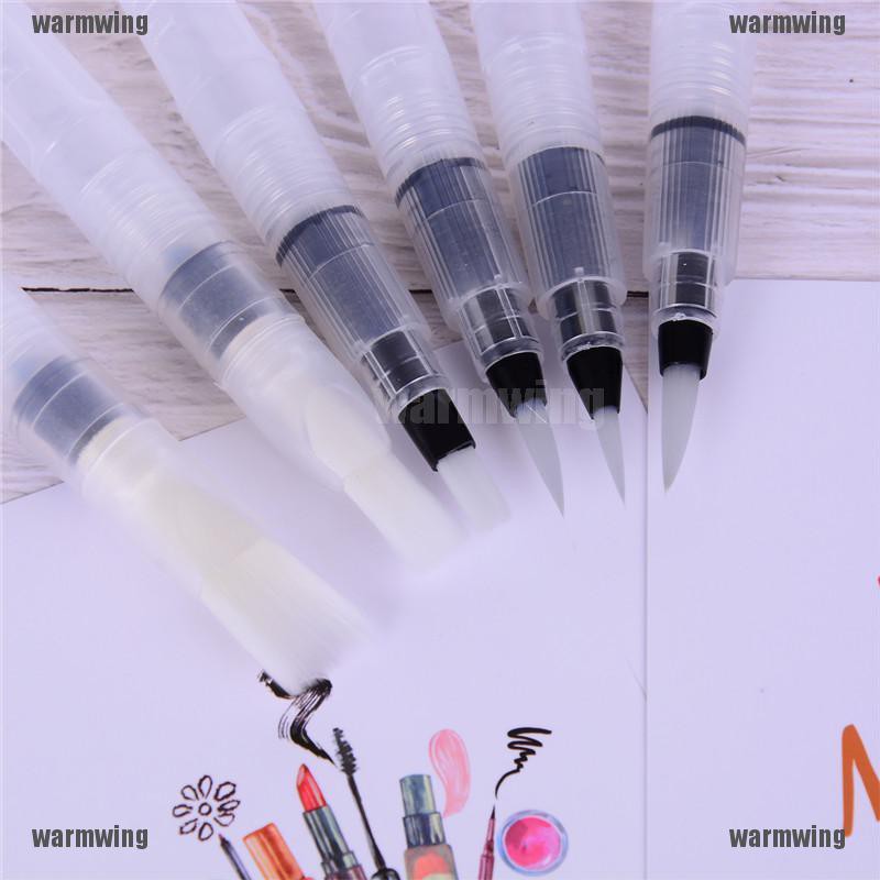 Set 6 Cọ Vẽ Tranh Màu Nước Mềm Mại Tiện Dụng