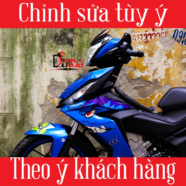 Tem Trùm Winner Xanh Đen Cá Mập