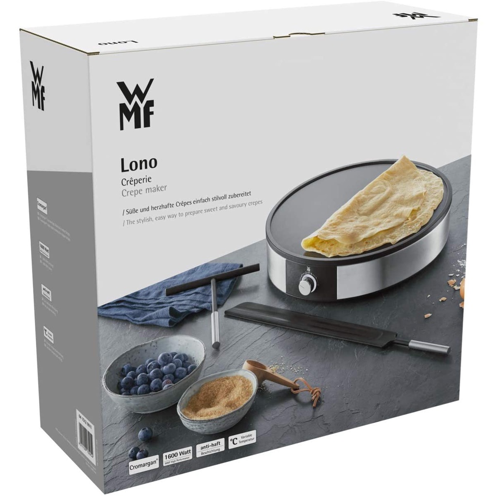 Máy làm bánh Waffle &amp; Crepe, bánh quế WMF Lono Crêperie [hàng Đức]