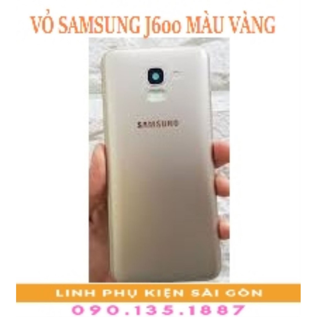 VỎ SAMSUNG J6 MÀU VÀNG