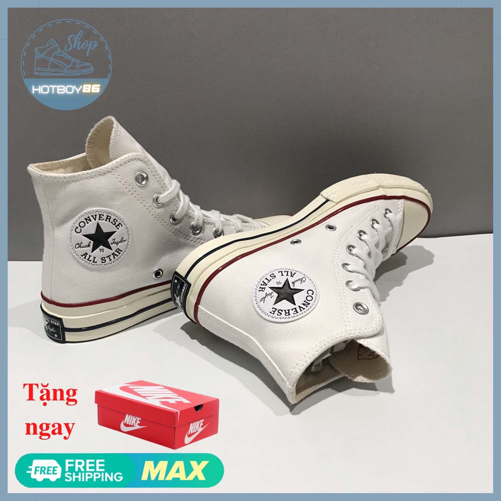 Giày thể thao cv đen trắng cao cổ  nam nữ, giày bata hoc sinh thời trang hotboy 86 | BigBuy360 - bigbuy360.vn