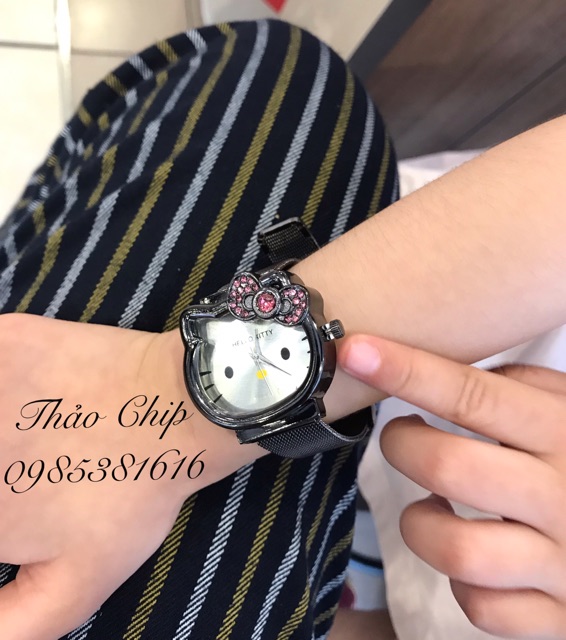 Đồng hồ đeo tay cho bé Hello Kitty | BigBuy360 - bigbuy360.vn