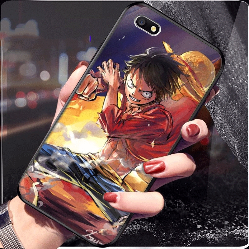 Ốp điện thoại mềm in hình Luffy anime One Piece cho OPPO A3S A5 A37 A39 A5S A7 A59 A77 F1S F3 F5 F7 F9