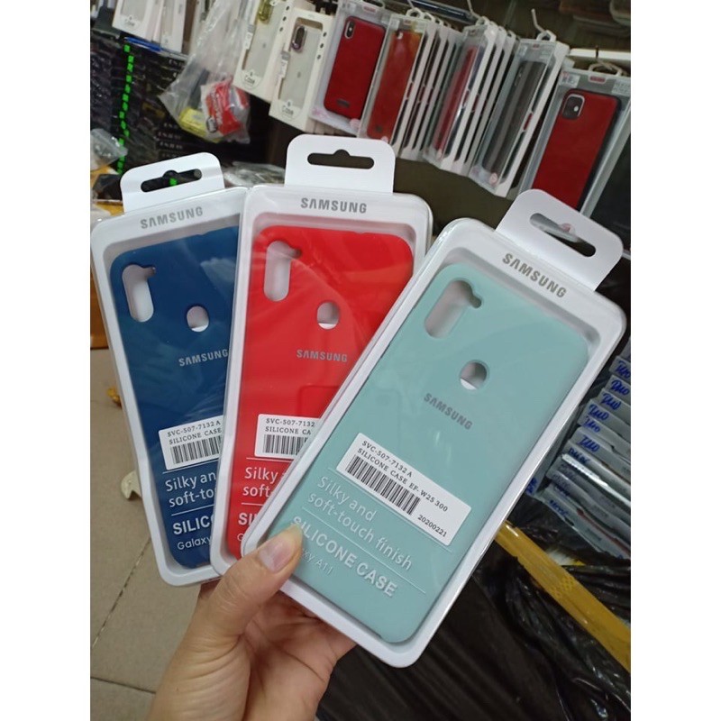 Ốp lưng Samsung Galaxy A11/ M11 Silicone cover chống bám bẩn