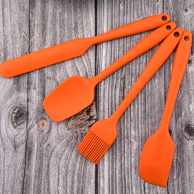 Set 6 Muỗng Silicon Phết Kem Làm Bánh