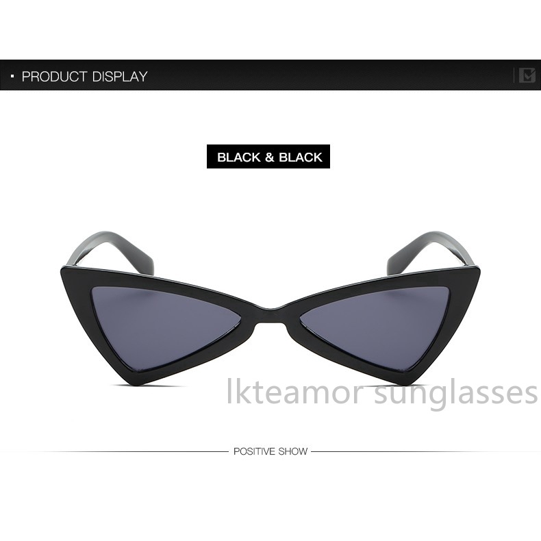 Kính mát hình tam giác quyến rũ cá tính cho nữ