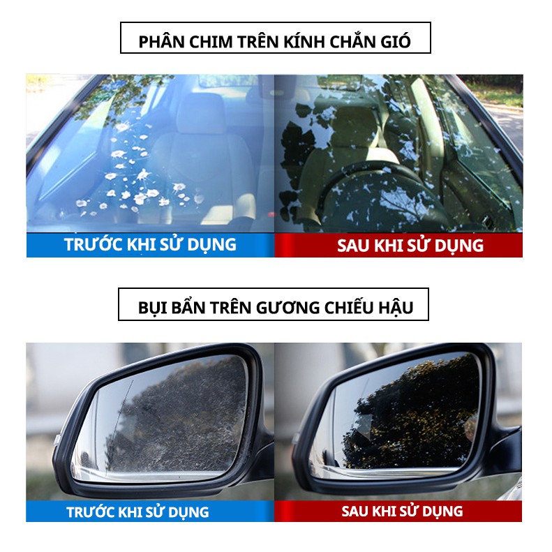 Dung dịch Tẩy mốc ố kính V-VAXY chuyên dụng cho xe hơi cao cấp