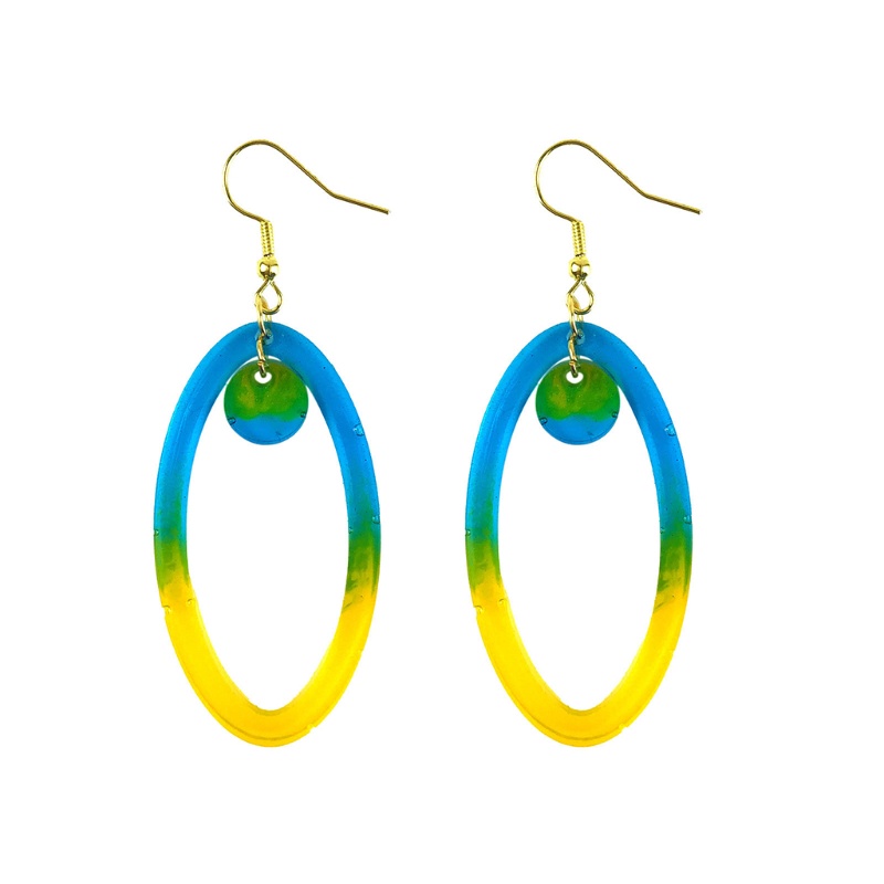 Sa Khuôn Silicon Làm Bông Tai Thủ Công Không Độc Hại