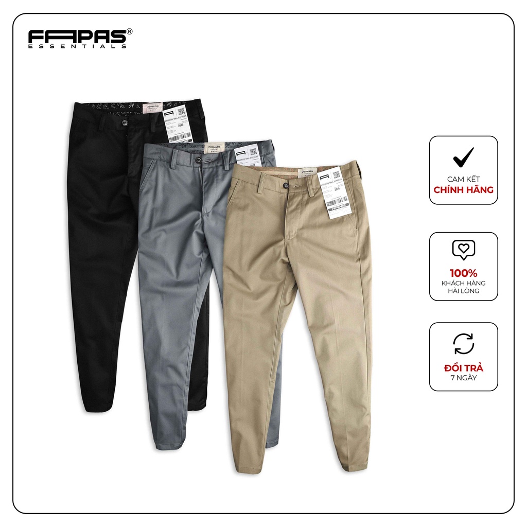 Quần Dài Nam Martiny Vải Kaki Mềm Mịn Màu Sắc Đa Dạng Phong Cách Thanh Lịch Form Slimfit Tôn Dáng - FAPAS