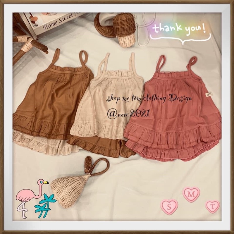 SET BỘ ĐỒ KIDS SIZE 80-120 ( ảnh shop chụp - sp chạy deal 129k/sp)