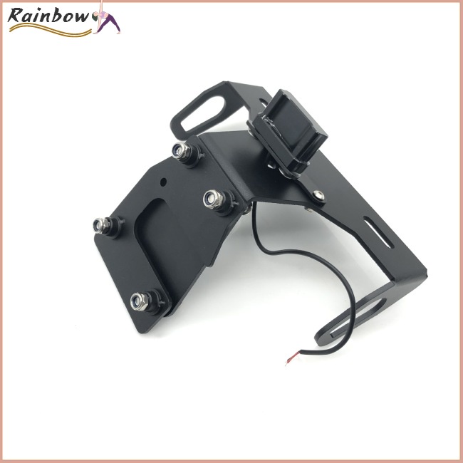 1 Bộ Khung Biển Số Xe CNC Kèm Đèn Cho Xe Mô Tô Z900