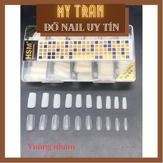 Móng up vuông nhám chuẩn form, Móng up tay HSM chính hãng 4.9