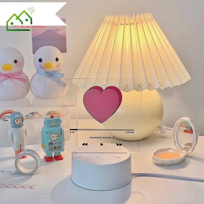 Đèn Led Ngủ Hình Trái Tim Lãng Mạn Độc Đáo