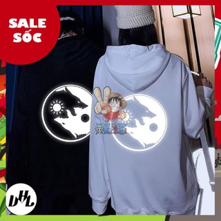 (SALE SỐC) áo khoác  in hình sói âm dương
