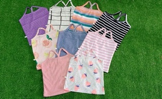 Set 5 áo dây siêu đáng yêu cho bé