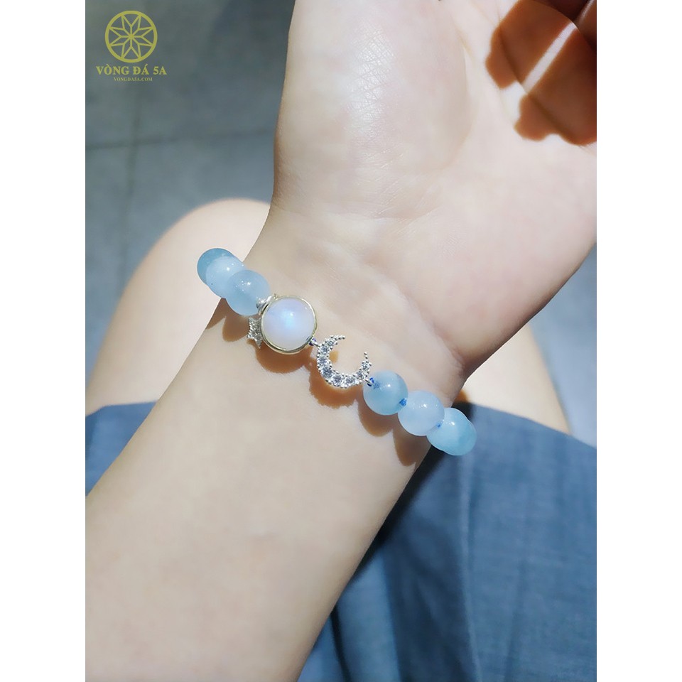 Vòng tay phong thủy cho mệnh Thủy và mệnh Mộc - Màu Xanh Biển