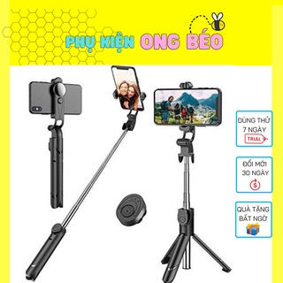 Gậy tự sướng, gậy chụp ảnh chân dẹt cho ip 7/8/X/11/12 -  phukien_ongbeo