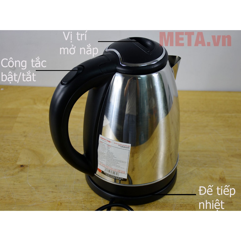 *GIÁ SỐC* Ấm đung siêu tốc Happy time 1.8L