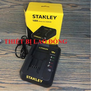 Bộ sạc pin lithium 18v-1ah stanley sc201-b1